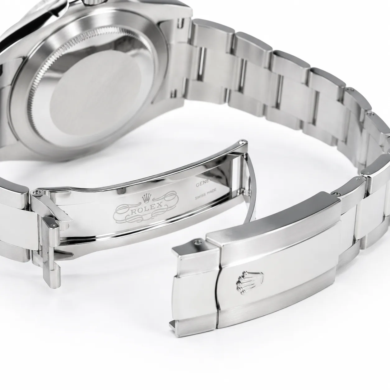 Rolex Datejust m126300-0013 41mm Silver Dial Smooth Bezel AI 头图 3 - 表扣表链 [ai-shot:bracelet-clasp]