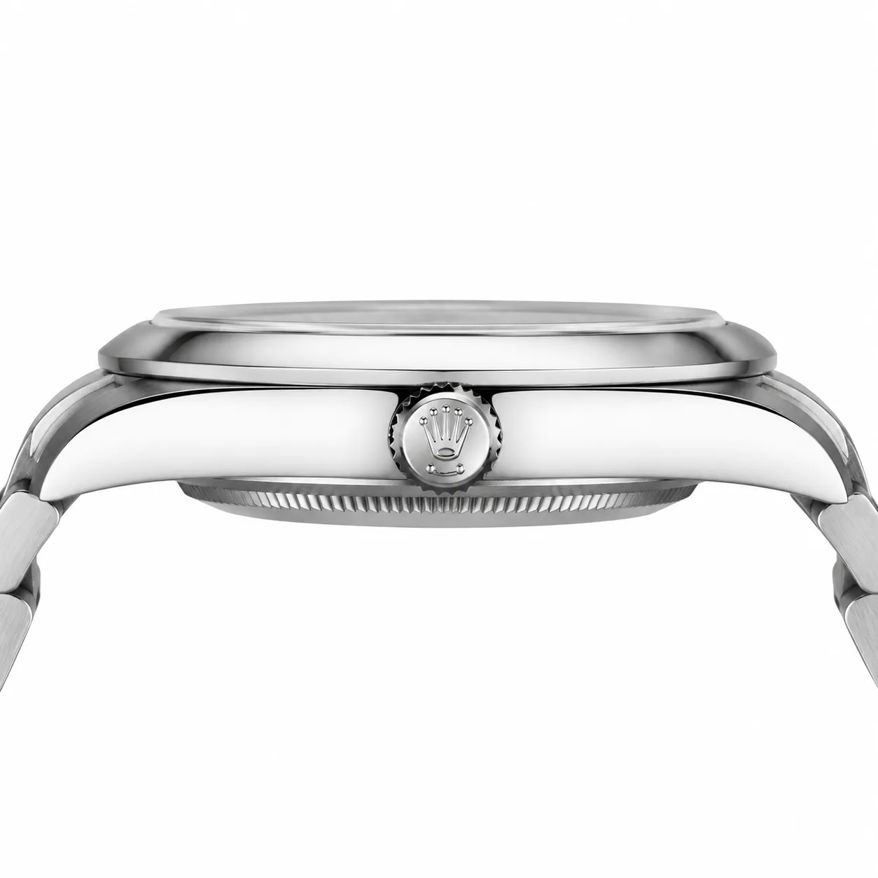 Rolex Datejust m126300-0013 41mm Silver Dial Smooth Bezel AI 头图 2 - 侧面细节 [ai-shot:side-detail]